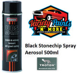 Troton UBS Anti Gravel Stone Guard Aerosol Black 500ml Aerosol Variety Paints N More 