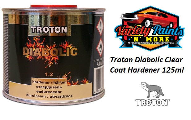 Troton Diabolic Matt Clear Coat Hardener 125ml