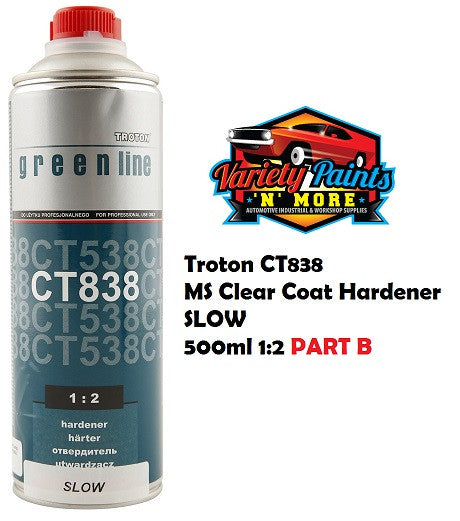Troton CT838 MS Clear Coat Hardener Slow 500ml