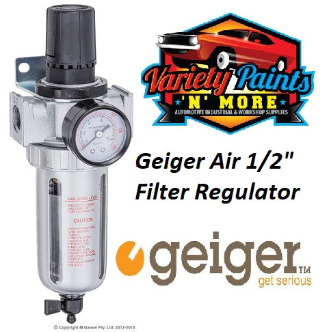 Geiger Air 1/2" Filter Regulator