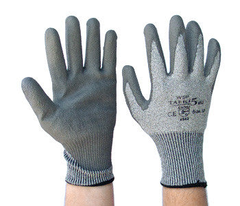 Taeki 5 PU Palm Cut 5 Safety Glove Medium Per Pair