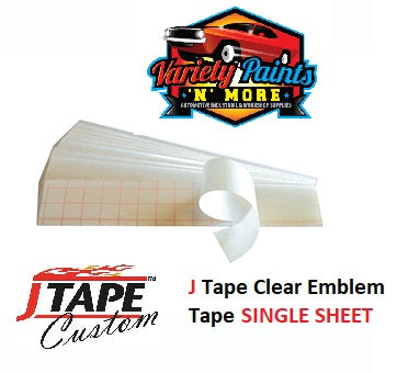 JTape Clear Logo Tape Single
