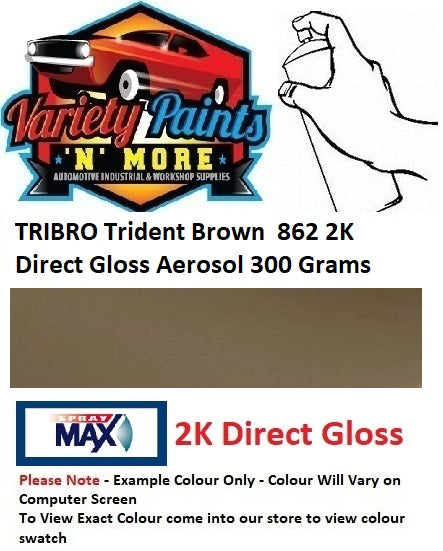 TRIBRO Trident Brown  862 2K Direct Gloss Aerosol 300 Grams