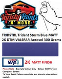 TRIDSTBL Trident Storm Blue MATT 2K DTM VALSPAR Aerosol 300 Grams