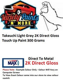 Takeuchi Light Grey 2K Direct Gloss  Touch Up Paint 300 Grams