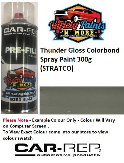 Thunder Gloss Colorbond Spray Paint 300g (STRATCO)