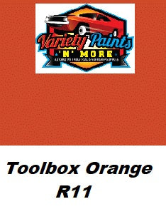 Variety Paints Toolbox Orange R11 Industrial Enamel 4 Litres