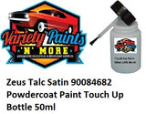 Zeus Talc Satin 90084682 Powdercoat Paint Touch Up Bottle 50ml 