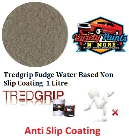 Tredgrip Fudge Water Based Non Slip Coating  1 Litre