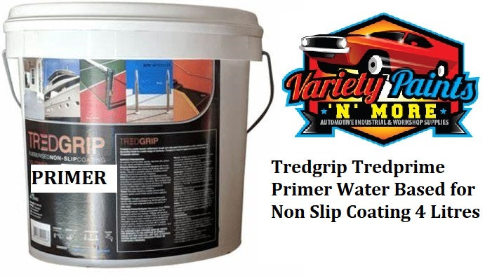 Tredgrip Tredprime Primer Water Based for Non Slip Coating 4 Litres