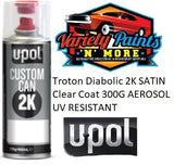 Troton Diabolic 2K 2:1 SATIN Clear Coat 300G AEROSOL
