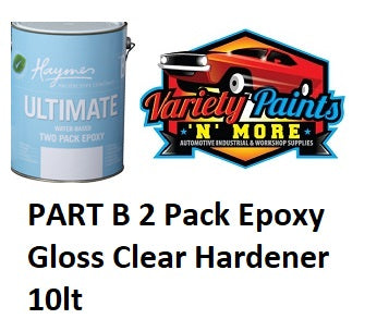 Haymes Ultimate 2 Pack Epoxy Hardener 10lt Part B For 2K Clears