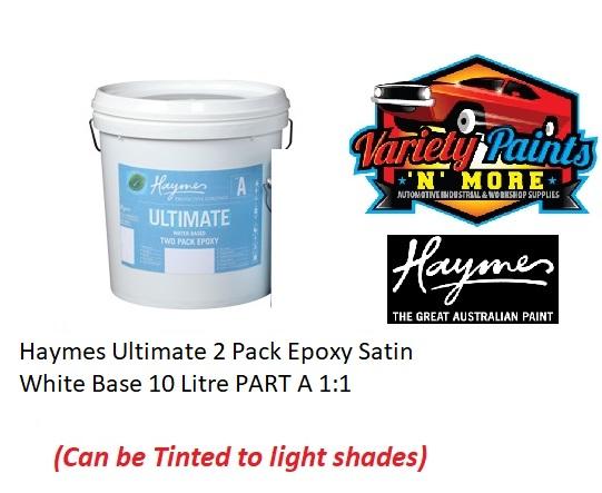 Haymes Ultimate 2 Pack Epoxy Satin EXTRA DARK TINT Base 10 Litre PART A