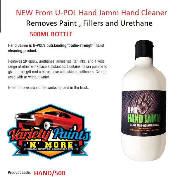 UPOL Hand Jam Hand Cleaner 500ML Bottle