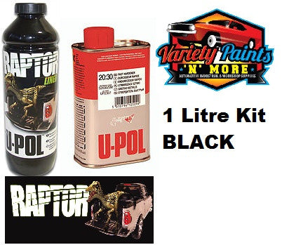 Upol Raptor Bed Liner Kit Black 946ML
