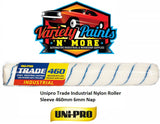 Unipro Trade Industrial Nylon Roller Sleeve 460mm 6mm Nap 
