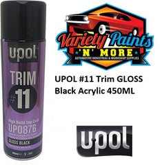 UPOL #11 Trim Gloss Black Acrylic 450ML 
