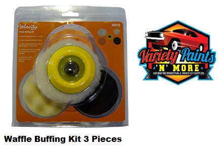 Velocity 75mm Waffle Buffing Kit