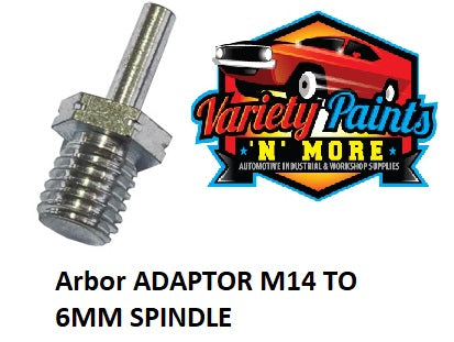 Arbor ADAPTOR M14 TO 6MM SPINDLE