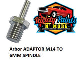 Arbor ADAPTOR M14 TO 6MM SPINDLE