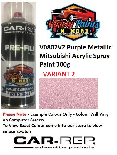 V0802V2 Purple Metallic Variant 2 Mitsubishi Acrylic Spray Paint 300g