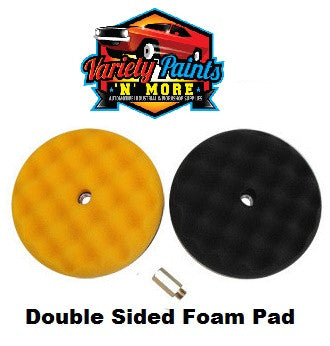 Velocity 200mm Orange Double Sided Wave Compounding Sponge Pad