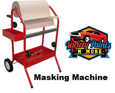 Mobile Masking Machine: 610 x 680 x 900 mm