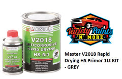 Master V2018 Rapid Drying HS Primer 1Lt KIT - GREY