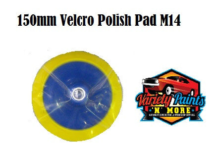Velocity No Hole Velcro Polish PAD 150MM M14