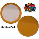 Velocity 150mm Velcro Foam Buff Pad Orange -Cutting