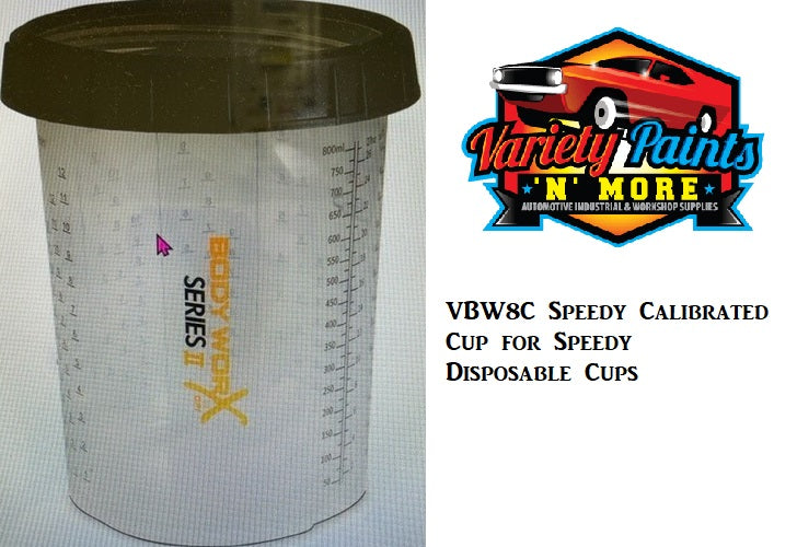 VBW8C Speedy Calibrated Cup for Speedy Disposable Cups