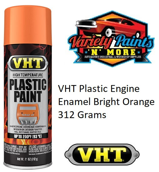 VHT Plastic Engine Enamel Bright Orange 312 Grams SP823 