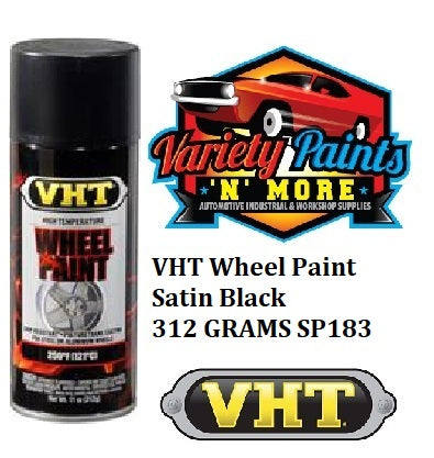 VHT Wheel Paint Satin Black 312 GRAMS SP183