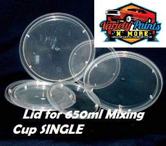 Velocity Plastic LID FOR Paint Mixing Cup 650ml
