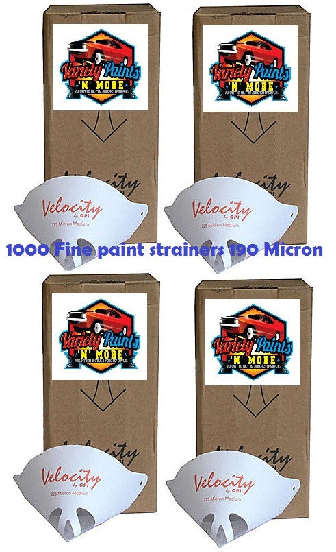 Velocity Paint Strainer Fine 190 Micron BOX OF 1000