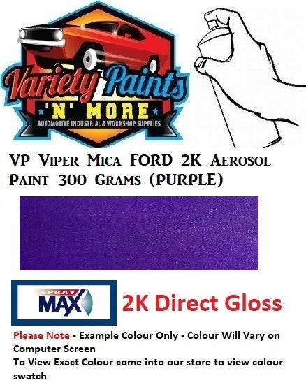 VP Viper Mica FORD 2K Aerosol Paint 300 Grams (PURPLE)