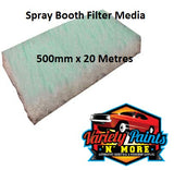 Spray Booth Filter Media 500mm x 20 Metres