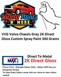 VVG Volvo Chassis Grey 2K Direct Gloss Custom Spray Paint 300 Grams