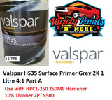 Valspar HS35 Surface Primer Grey 2K 1 Litre 4:1 Part A