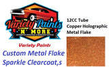 Variety Paints Metal Flakes Holographic Copper 0.004 Micro 12cc Tube 