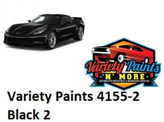 Variety Paints 4155-2 Black 2  2K Aerosol Paint 300 Grams 