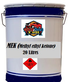 MEK Methyl Ethyl Ketone 20 Litre VPMEK20 Variety Paints (METRO PERTH ONLY)