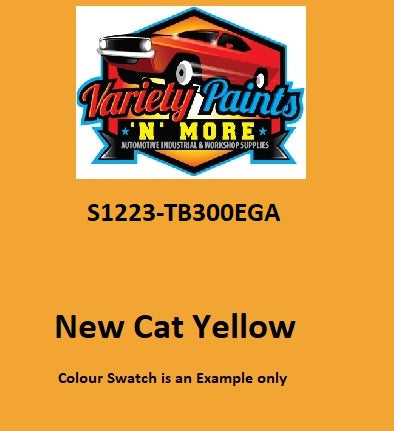 S1223 New Caterpiller Yellow Satin 500ml Enamel