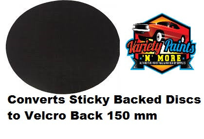 150mm NORTON Velcro Convertor Pad Sticky to Velcro 
