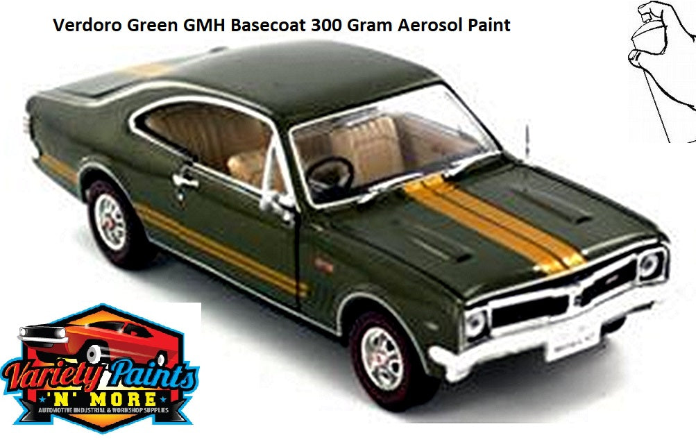 567 13141 Verdoro Green GMH Basecoat Touch Up Paint 300 Grams