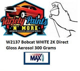 W2137 Bobcat WHITE 2K Direct Gloss Aerosol 300 Grams