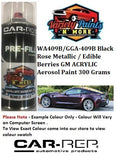 WA409B/GGA-409B Black Rose Metallic / Edible Berries GM ACRYLIC Aerosol Paint 300 Grams
