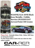 WA409B/GGA-409B Black Rose Metallic / Edible Berries GM BASECOAT Aerosol Paint 300 Grams