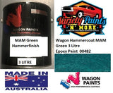 Wagon Hammercoat MAM Green 3 Litre Epoxy Paint  00482 