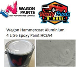 Wagon Hammercoat Aluminium 4 Litre Epoxy Paint HCSA4 